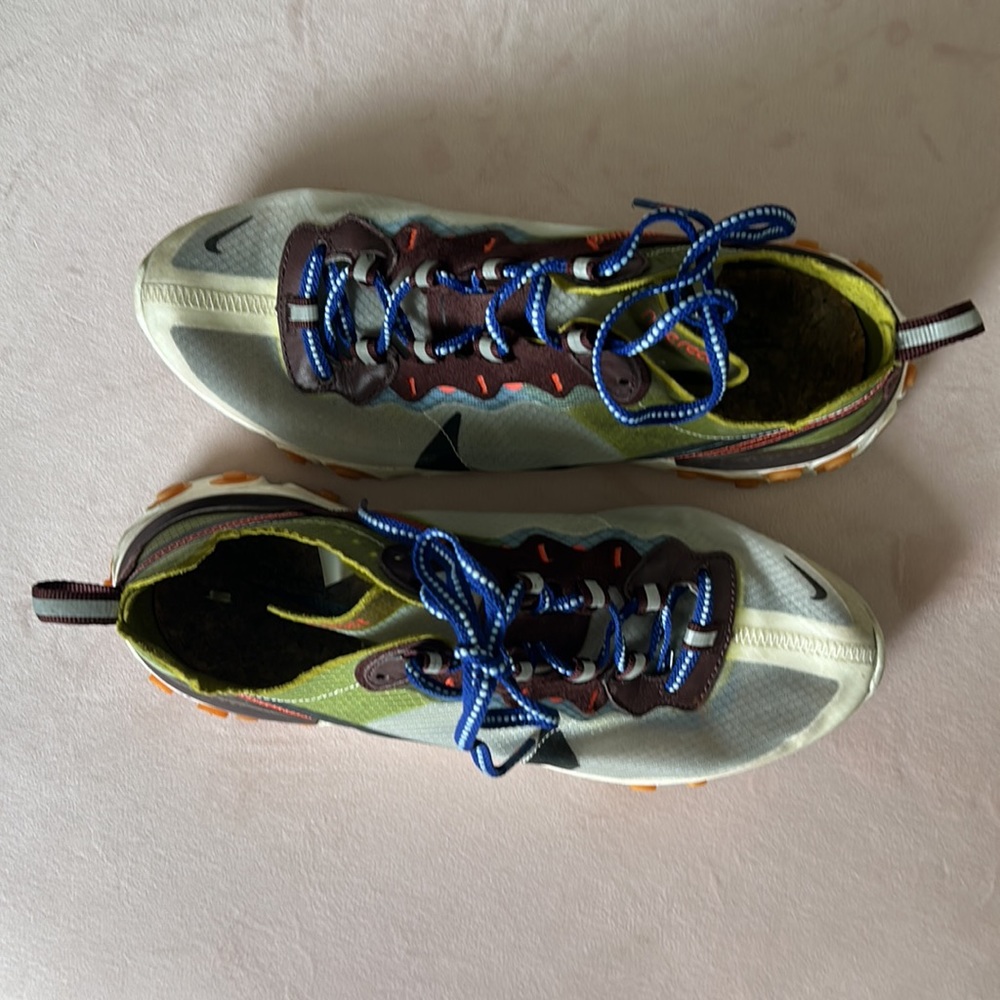 Nike React Green And Gray Size 7 - image 2